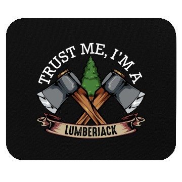 Discover lumberjacks Mouse Pads