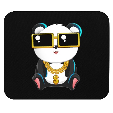 Discover Panda Bear Gangster Chibi Anime Gangsta Lover Mouse Pads