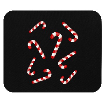 Discover Candy Canes Mouse Pads