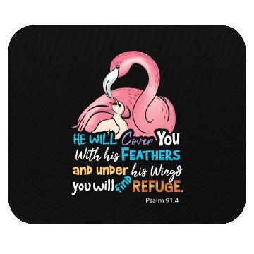 Discover Bible Verse, Refuge Mouse Pads