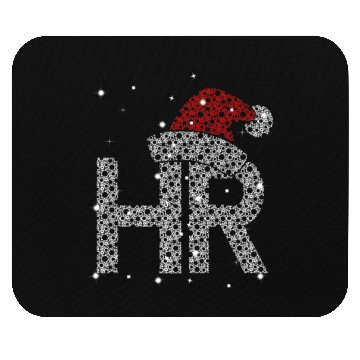 Discover Human Resources Christmas Santa Claus Hat Xmas Mouse Pads