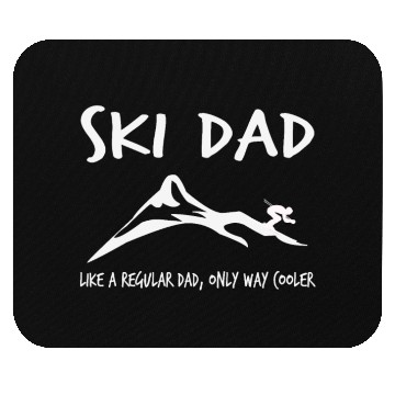 Discover Ski Dad Mouse Pads