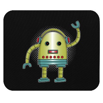 Discover Robot - arms Mouse Pads
