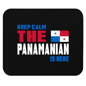 Discover Keep Calm Panama / Flag Gift Mouse Pads