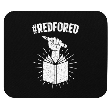 Discover Red For Ed Mouse Pads