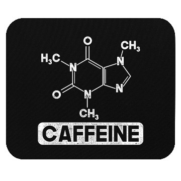 Discover Chemistry Caffeine Mouse Pads