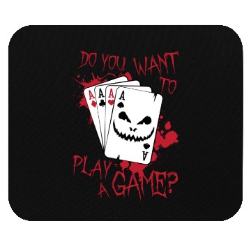 Discover Do You Want To Play A Game Poker Mouse Pads