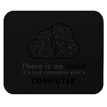 Discover Cloud Computer Funny Mouse Pads
