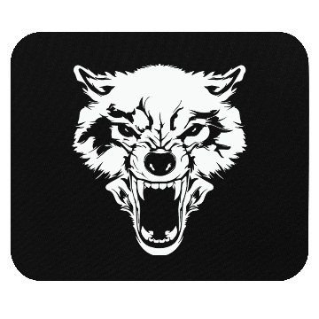 Discover Wolf Bad Wolf Alpha Wolf Mouse Pads