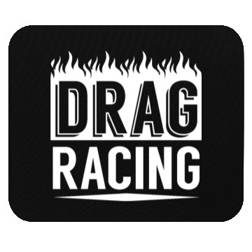 Discover Cool Drag Racing Tribal Flames Drag Racing gift Mouse Pads
