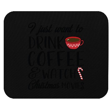 Discover Coffee Christmas Movies Mouse Pads