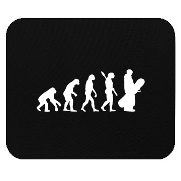 Discover Snowboard Evolution Mouse Pads