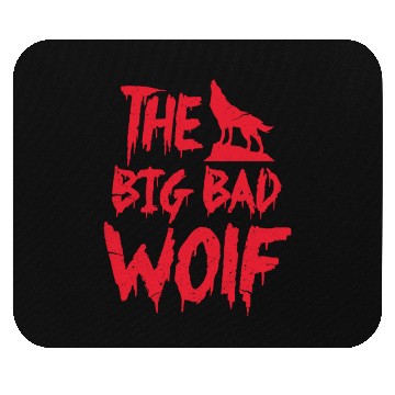 Discover The Big Bad Wolf Mouse Pads