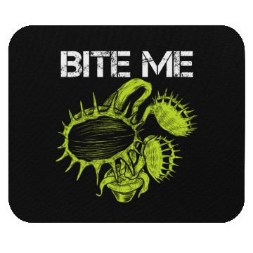Discover Carnivorous Plant Venus Fly Trap Lover Bite Me Mouse Pads