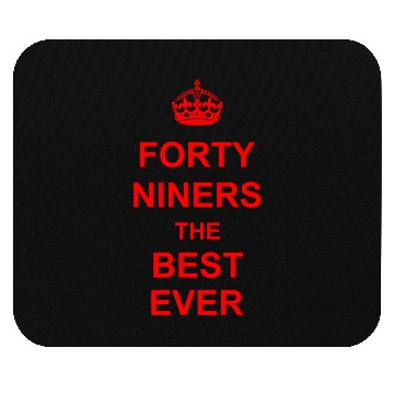 Discover san francisco football logo Mouse Pads