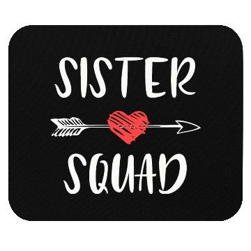 Discover Sister Squad Sisters Forever Gift Idea Christmas Mouse Pads