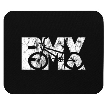 Discover Cool Vintage BMX bike fan racing for boys kids Mouse Pads