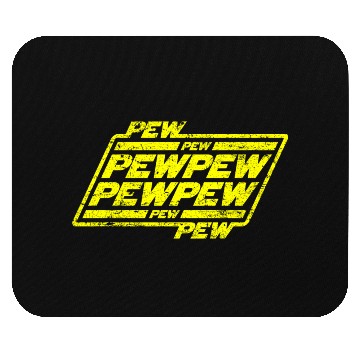 Discover Pew Pew Pew Mouse Pads
