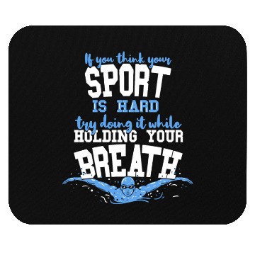 Discover Swimming Swim Gift Mouse Pads