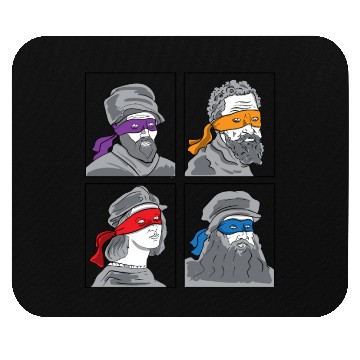 Discover Leonardo Donatello Raphael Michelangelo Gift Mouse Pads