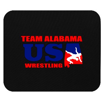 Discover team Albm usa wrestling med hr Mouse Pads