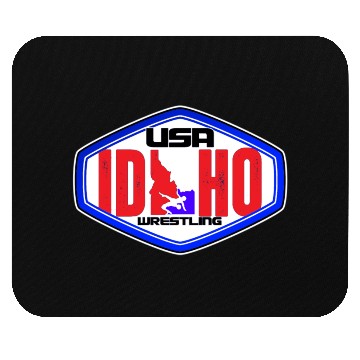 Discover Idaho Division Team USA Wrestling Mouse Pads