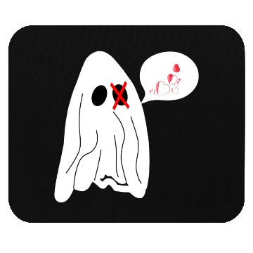 Discover Ghost love Mouse Pads