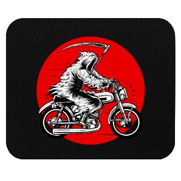 Discover Reaper Moto Racer Mouse Pads