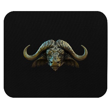 Discover Cape Buffalo Mouse Pads