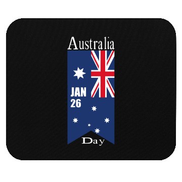 Discover happy australia day Mouse Pads