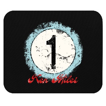 Discover Ken Miles Rugged Number Mouse Pads