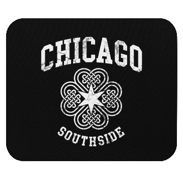 Discover Chicago Southside Irish St Patricks Day Mouse Pads