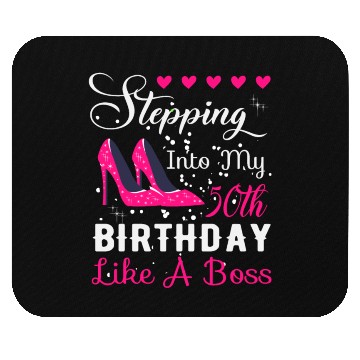 Discover 50th birthday Mouse Pads