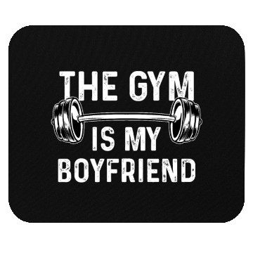 Discover Gym Valentines Day Mouse Pads