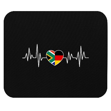 Discover South Africa Germany Flag Two countries Mouse Pads