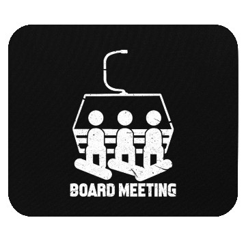 Discover Snowboarding Board Meeting Mouse Pads