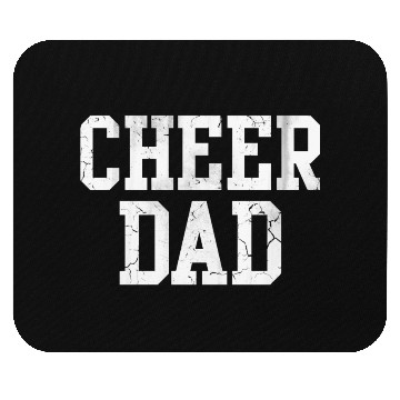 Discover Cheer Dad Cheerleader Cheerleading Father Mouse Pads