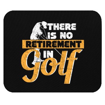 Discover Golf retirement Mouse Pads