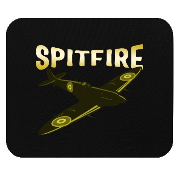 Discover Spitfire UK Mk.1 RAF British WWII Fighter Royal Mouse Pads