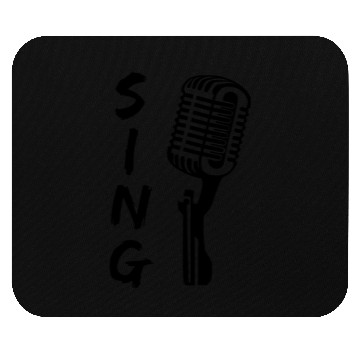 Discover Microphone - Singing Mouse Pads