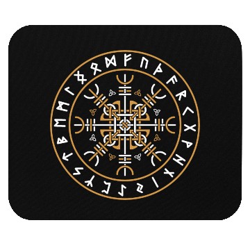 Discover Viking Celtic Character Mouse Pads