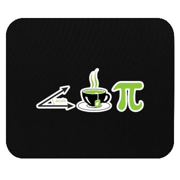 Discover Acute Tea Pi Math Pun 3.14 Pi Day Math Geek Mouse Pads