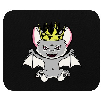 Discover cute animals Halloween bat creepy Mouse Pads