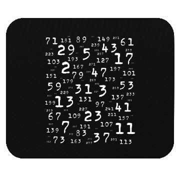 Discover Prime Numbers Maths Teacher Nerd Geek Student Mouse Pads