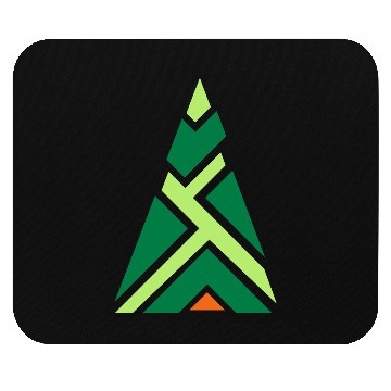 Discover Christmas tree fir tree Mouse Pads