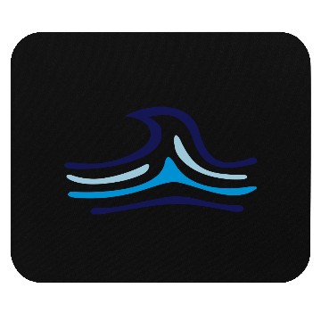 Discover Wave surfing sailing Mouse Pads