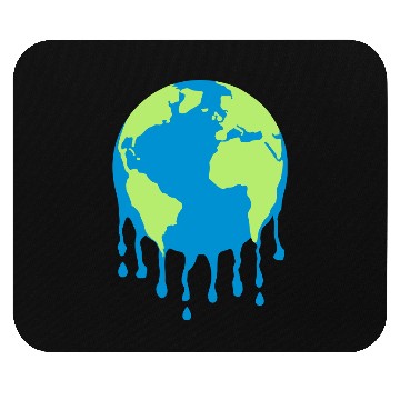 Discover Melting Earth Mouse Pads