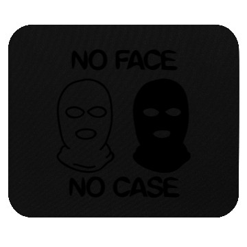 Discover no face no case Mouse Pads