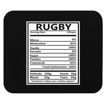 Discover Rugby Definition Rugby Player Gift Mouse Pads