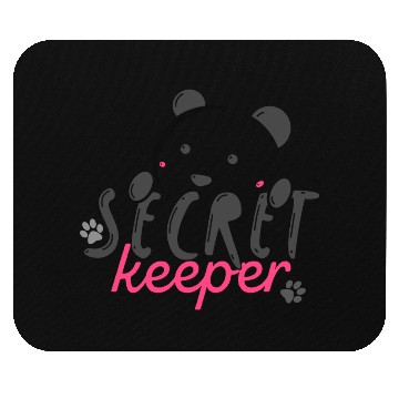 Discover Teddy bear secret keeper Mouse Pads
